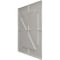 Ekena Millwork 19 5/8in. W x 19 5/8in. H Xander EnduraWall Decorative 3D Wall Panel Covers 2.67 Sq. Ft. WP20X20XABCR - alternate 4